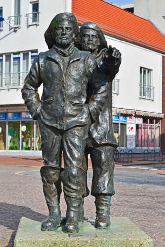 Fischerdenkmal in Neustadt/Holstein