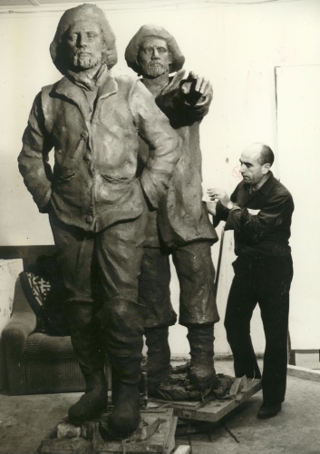 Fischerdenkmal in Neustadt-Holstein